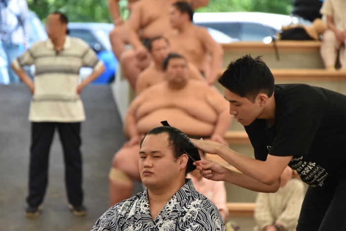 髪結いができてきました