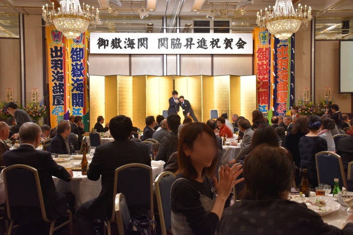 祝賀会場の様子